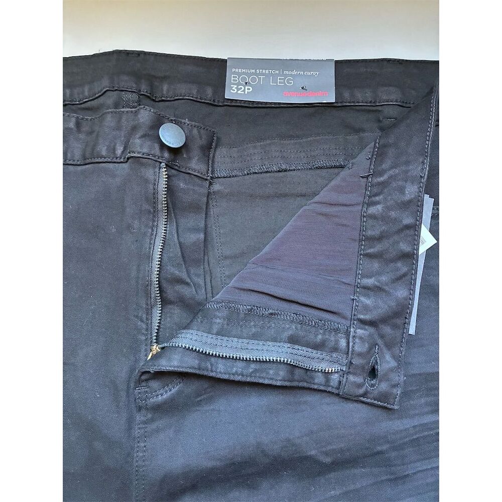 Avenue Denim Women's Petites Bootcut Denim Pants Blue Size 32 Casual - Picture 8 of 15